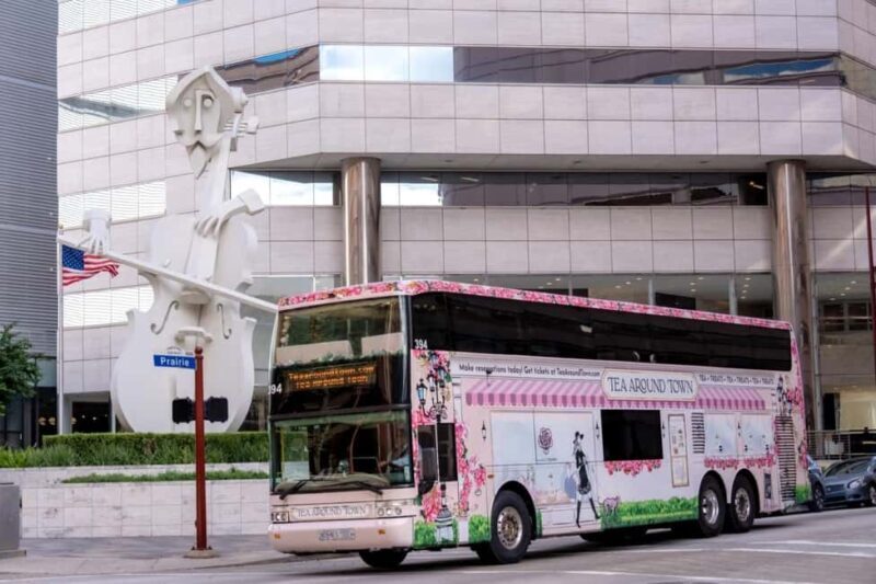Houston: Tea Around Town® Afternoon Tea Bus Tour - Authentic Insights from Reviews