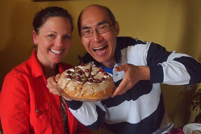 Hungarian lunch/dinner with locals in their home w/ car transfer - Key Points