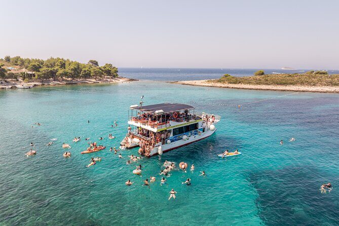 Hvar, Bra & Pakleni islands cruise with lunch & drinks from Split & Trogir - The Included Amenities and Activities