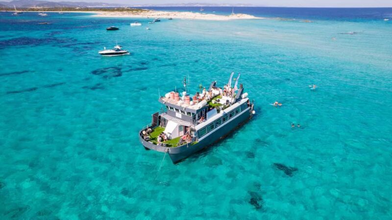Ibiza: Formentera Boat Tour with Meals, Water & Free Time - Key Points
