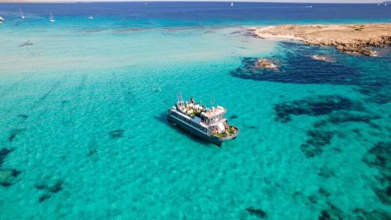 Ibiza: Formentera Full-Day Boat Trip with Sunset Party - Key Points