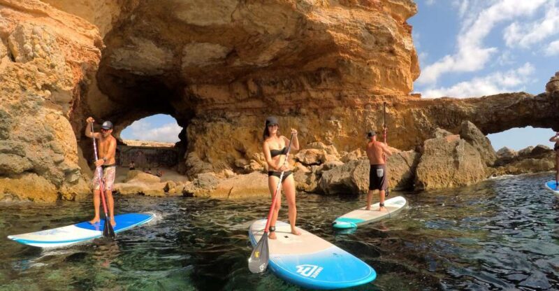 Ibiza: SUP & Snorkel Boat Tour with Caves, Drinks & Photos - Ibiza: SUP & Snorkel Boat Tour with Caves, Drinks & Photos