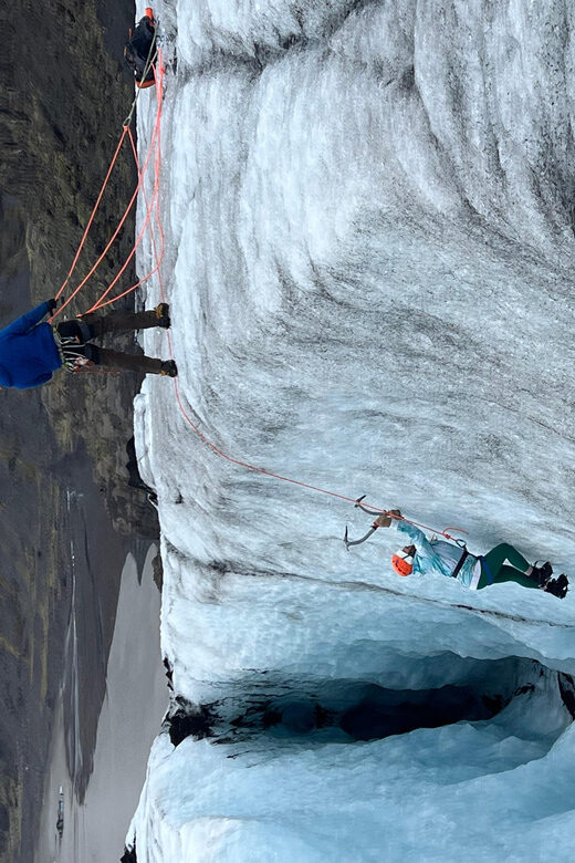 Ice climbing at Sólheimajökull - What to Expect on Your Sólheimajökull Ice Climbing Tour