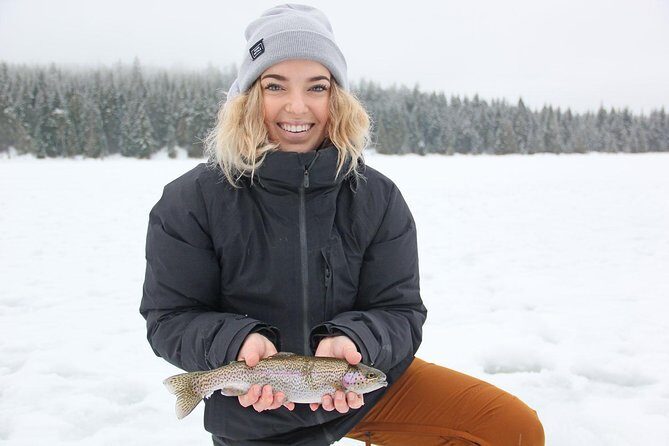 Ice Fishing Adventure in Whistler - An Honest Look at the Ice Fishing Experience