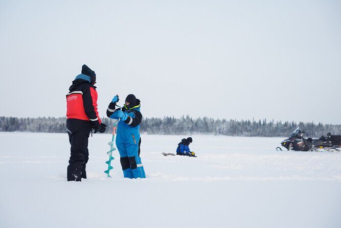 Ice Fishing and Snowmobile Safari Combo in Lapland - FAQs