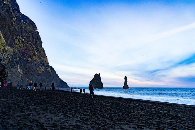 Iceland in a Day: South Coast, Glacier Hike, & Northern Lights - Reynisfjara Black Sand Beach