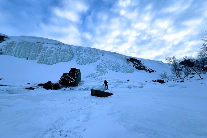 Igloo Ice Hotel and Hiking to the Frozen Waterfall from Alta - Key Points