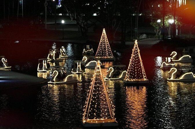 Illuminated Swan Boat Night Ride on Rainbow Lagoon in Long Beach - FAQ