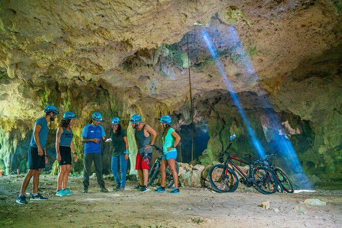 IMMERSE YOURSELF in a Secret River with Plus ADVENTURE with Bike route & Rappel - The Experience at a Glance