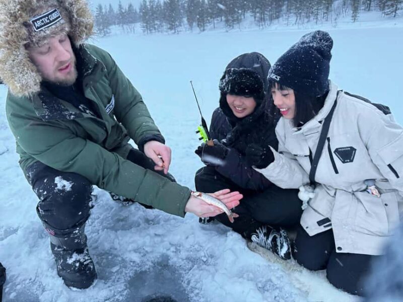 Inari: Ice Fishing Safari with Sleigh Ride and Snacks - Price and Value
