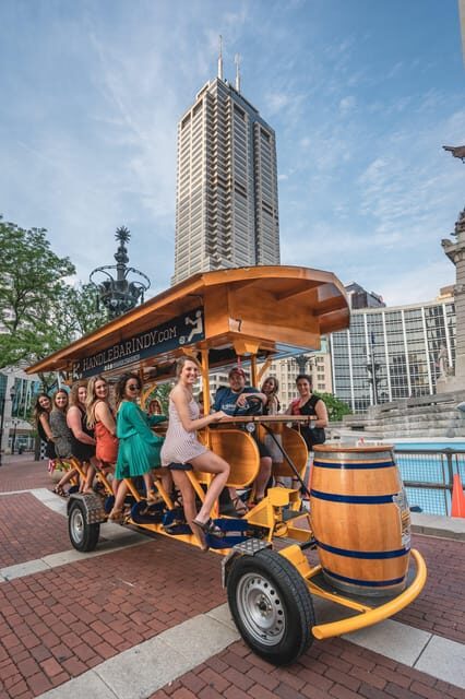 Indianapolis: Open-Air Pedal Pub Tour - FAQs