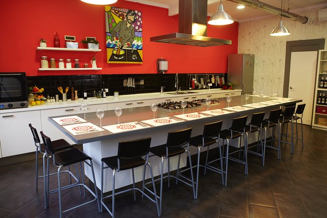 Interactive Paella & Market: Bottomless Wine & Rambla Views - English-Friendly and Chef Personalities That Matter