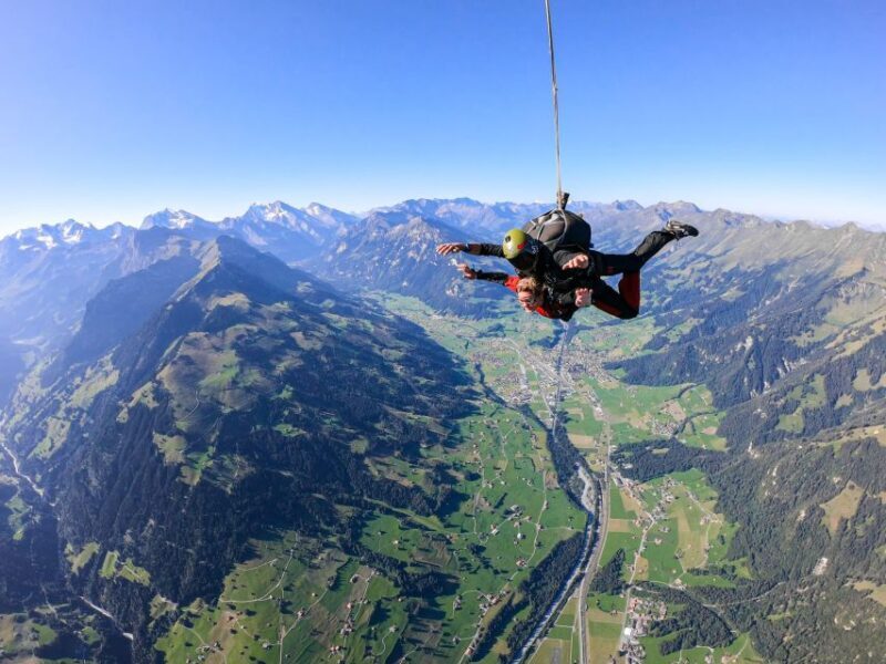 Interlaken: Airplane Skydiving over the Swiss Alps - Starting Point and Meeting Details