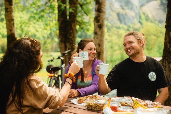 Interlaken to Lauterbrunnen E bike Tour Valley of 72 Waterfalls - FAQ