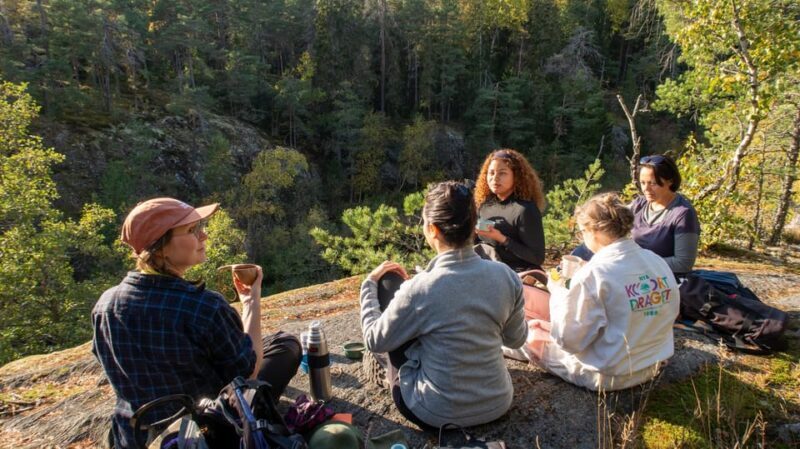 Into the wild - a sensorial experience in Stockholm's woods - Arrival and starting point at Bagarmossen
