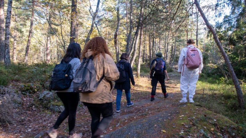 Into the wild - a sensorial experience in Stockholm's woods - Food and rest breaks