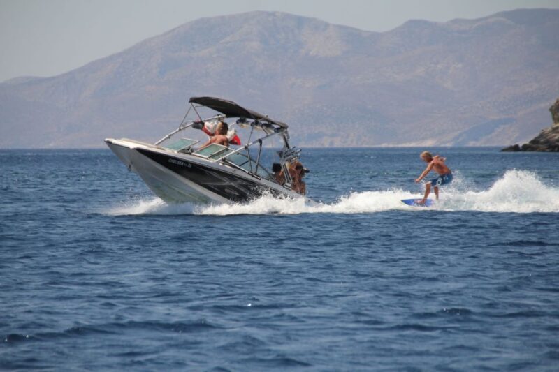 Ios Island: Speedboat Cruise from Mylopotas Beach - The Sum Up