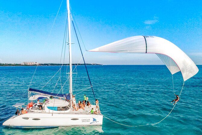 Isla Mujeres Catamaran Tour from Cancun with snorkel and Open Bar - FAQs