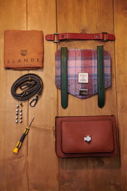 Islander® Harris Tweed® Mini Satchel Canongate Workshop - The Value of the Experience