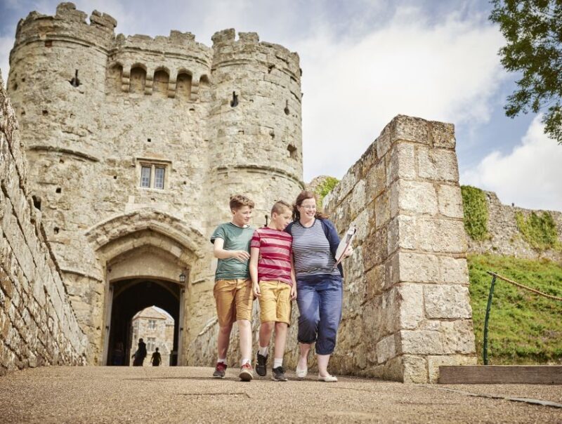 Isle of Wight: Carisbrooke Castle Entry Ticket - The Experience in Detail