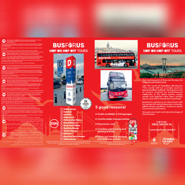Istanbul: 48-Hour Hop-On Hop-Off Double Decker Bus Ticket - FAQs