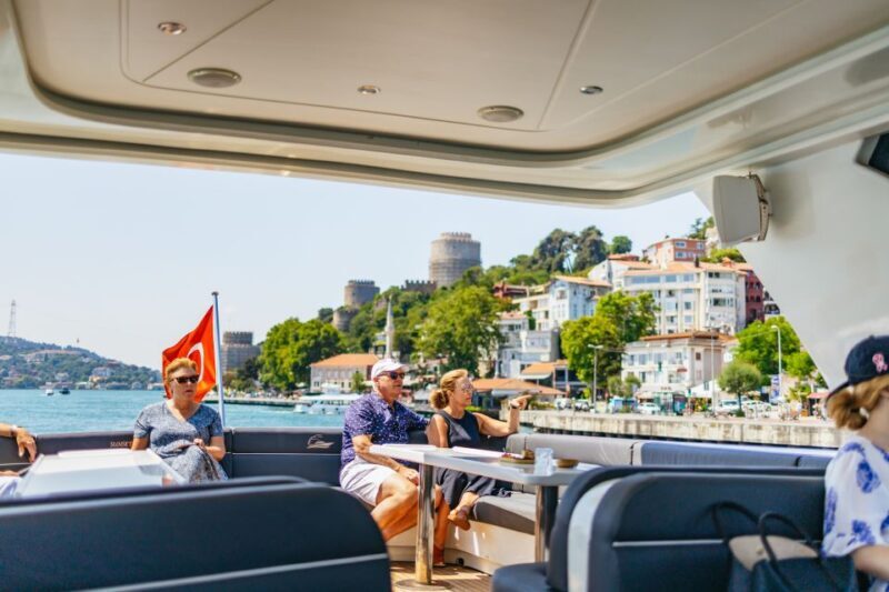 Istanbul: Bosphorus Yacht Cruise with Stopover on Asian Side - Key Points
