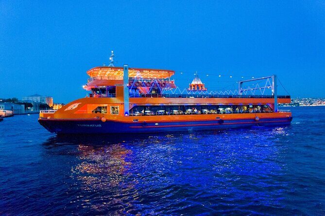 ISTANBUL: Dinner Cruise On The Bosphorus with Turkish night show - The Meal and Entertainment
