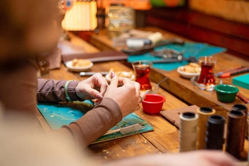 Istanbul: Leather Crafting Workshop with Snacks and Drinks - Handmade in Istanbul: Leather Crafting Workshop with Snacks and Drinks