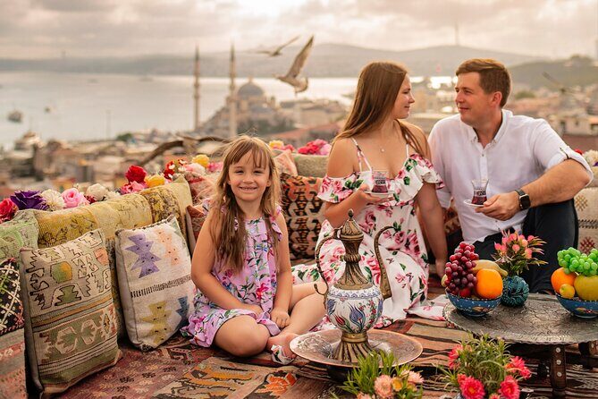 Istanbul Rooftop Photoshoot with Flying Dress - The Bottom Line