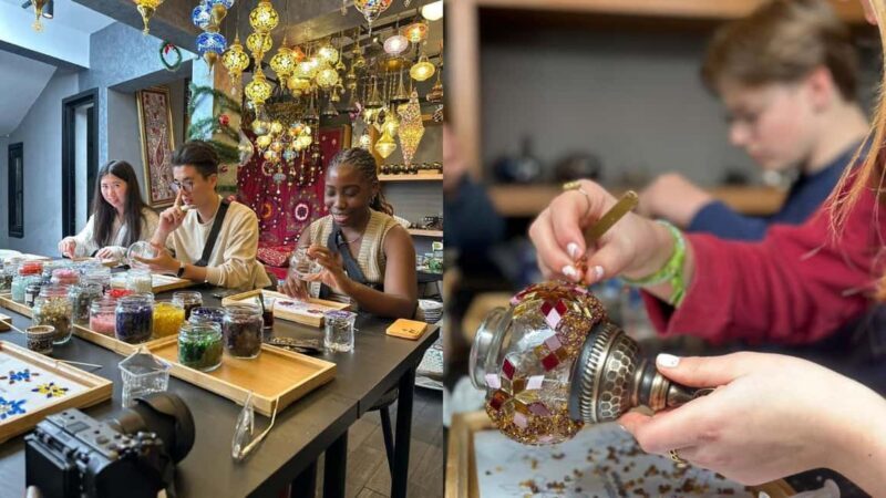 Istanbul: Traditional Mosaic Lamp Workshop - Key Points
