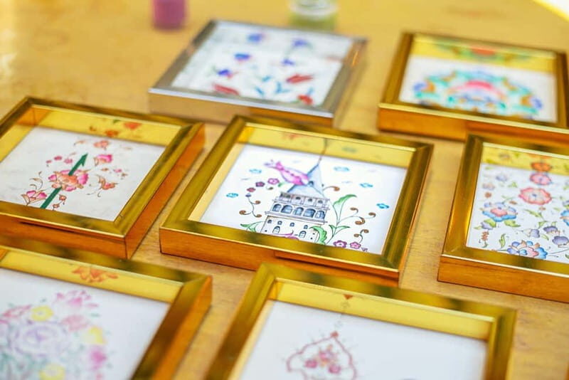 Istanbul: Turkish Illumination Art Workshop w/ Snacks - The Workshop Experience: Step-by-Step