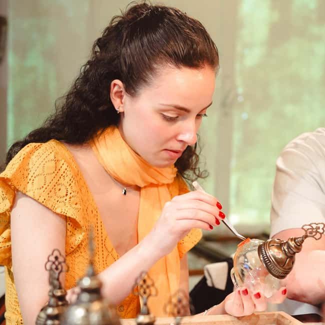 Istanbul: Turkish Mosaic Lamp Workshop w/ Materials Included - Your take-home kit: protective packaging and a US adapter