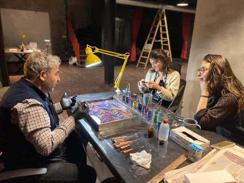 Istanbul: Water Marbling Workshop with Snacks & Drinks - Practical Tips