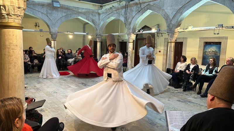 Istanbul: Whirling Dervishes Ceremony and Mevlevi Sema - Tea and hospitality: a small comfort that helps the mood