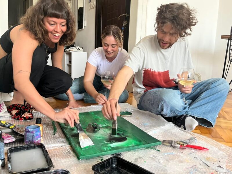 Istanbul: Wine and Paint Workshop with Turkish Fabrics - The Wines and Beverages