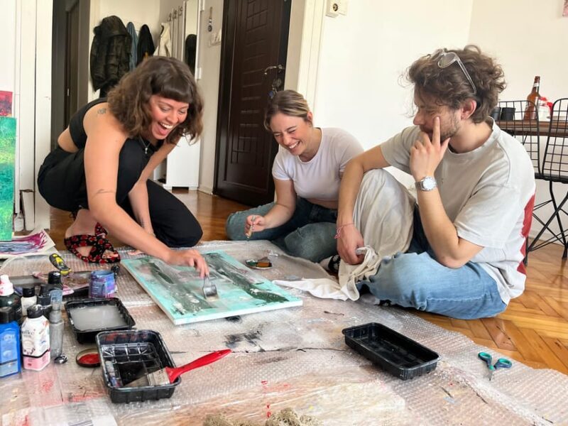 Istanbul: Wine and Paint Workshop with Turkish Fabrics - Who Will Enjoy This?