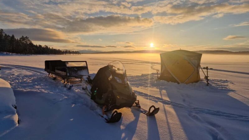 Ivalo: Private Sleighride Tour and Fishing in the Wild - What to Expect from the Tour