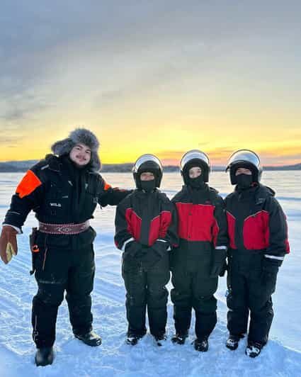 Ivalo: Snowmobile Safari, Meet and Feed Reindeers with Lunch - Key Points