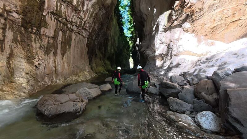 Jaca: Canyoning in the Hecho Valley - Detailed Breakdown of the Itinerary