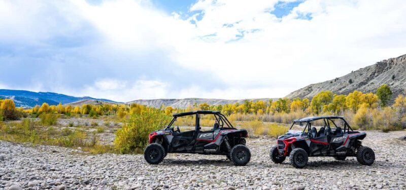 Jackson Hole: Side-by-Side Rental with Helmet & Goggles - Key Points