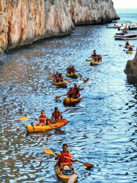 Jávea: Kayak trip to Granadella - FAQ