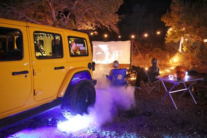 Jeep + Movie + Stars: A Romantic Night in the Las Vegas Mountains - What to Expect from the Experience
