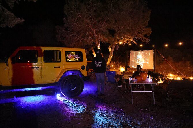 Jeep + Movie + Stars: A Romantic Night in the Las Vegas Mountains - How the Experience Breaks Down