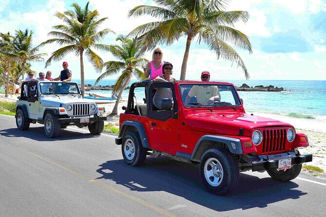 Jeep Ride at Cozumel! Snorkel + Round Transportation from Playa Del Carmen - The Sum Up