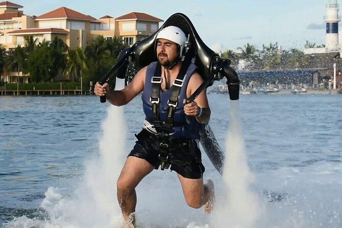 Jet Pack flight experience in Cancun. Challenge yourself to do it now. - The Experiences Highlights