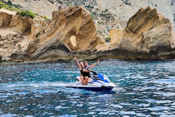 Jet ski tour from San Antonio (Ibiza) to Atlantis - What It’s Like on the Water