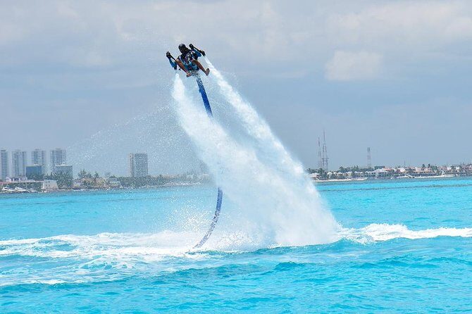 Jetpack an adventure lifetime in Cancun. Extreme aquatic activity. - FAQ