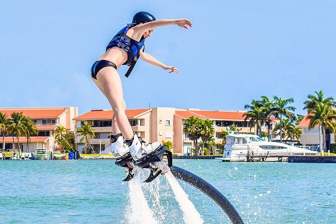 Jump in the air like a dolphin with the Flyboard extreme activity in Cancun - What Is the Flyboard Experience in Cancun?