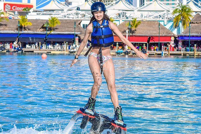 Jump in the air like a dolphin with the Flyboard extreme activity in Cancun - FAQs