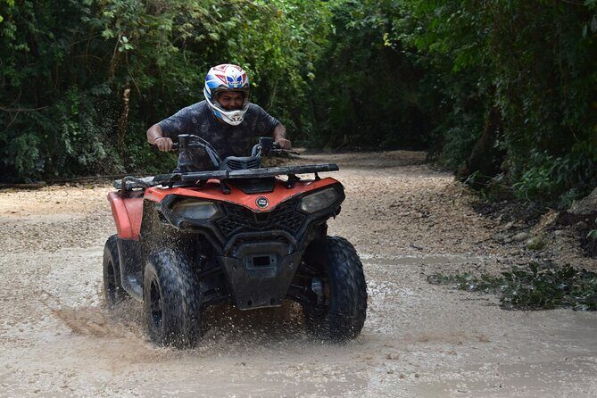 Jungle ATV Adventure Tour with Cenote swim and Zipline activity - An Action-Packed Day in the Mayan Jungle